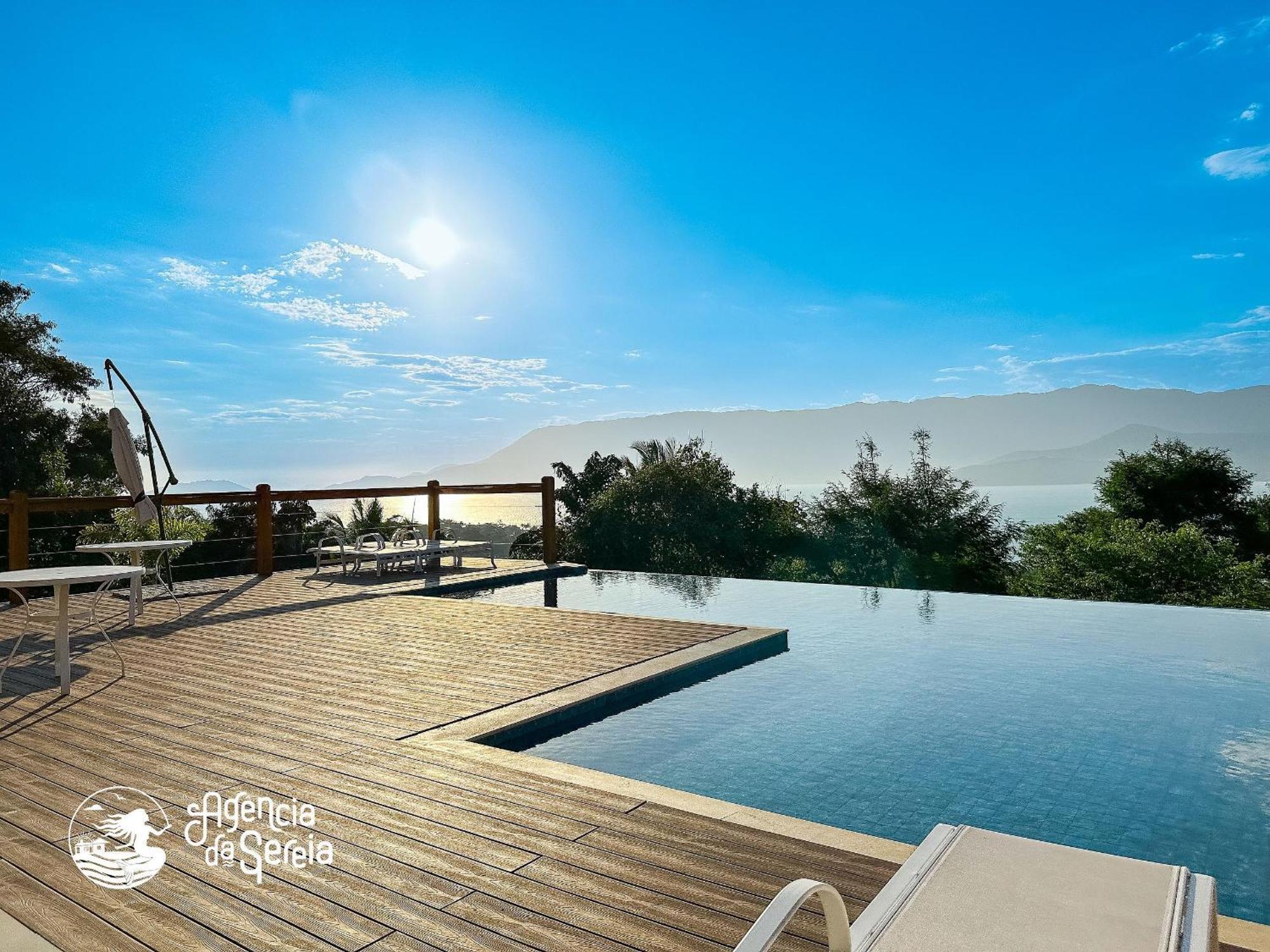 Linda Casa Com Vista Incrivel Em Condominio No Sul Da Ilha Ілябела Екстер'єр фото